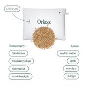 BLACK: Poduszka dwustronna MD (różne rodzaje)