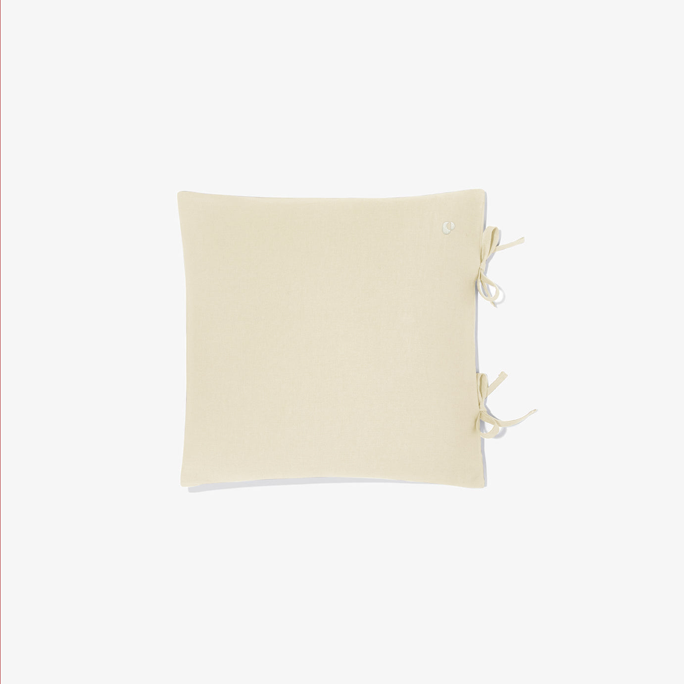 Poszewka lniana 40x40 cm (waniliowa)