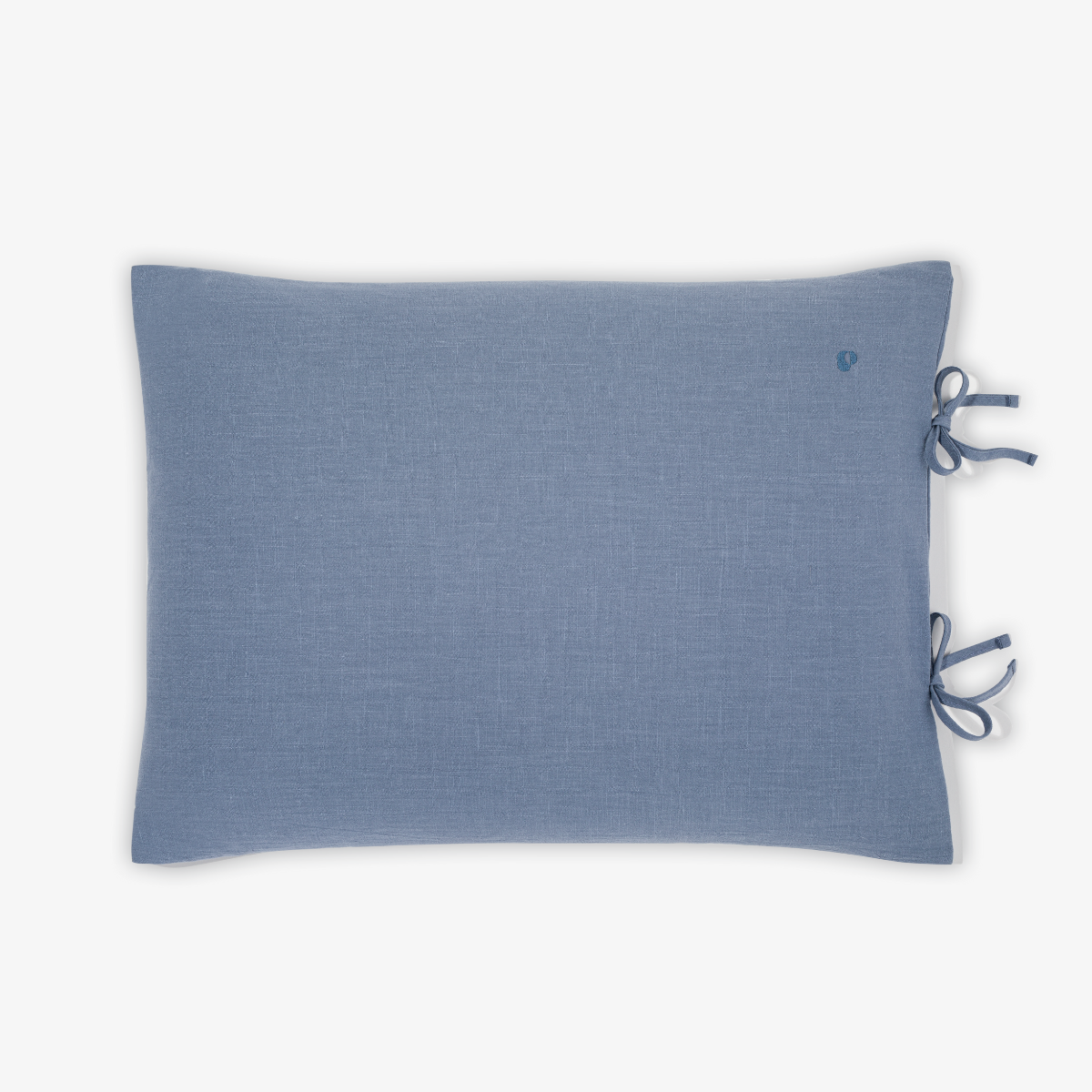 Poszewka lniana 50 x 75 cm (granatowa)