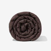 BLACK: Personalizowana konopna kołdra obciążeniowa z kulkami szklanymi