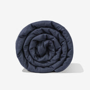 BLACK: Personalizowana konopna kołdra obciążeniowa z kulkami szklanymi