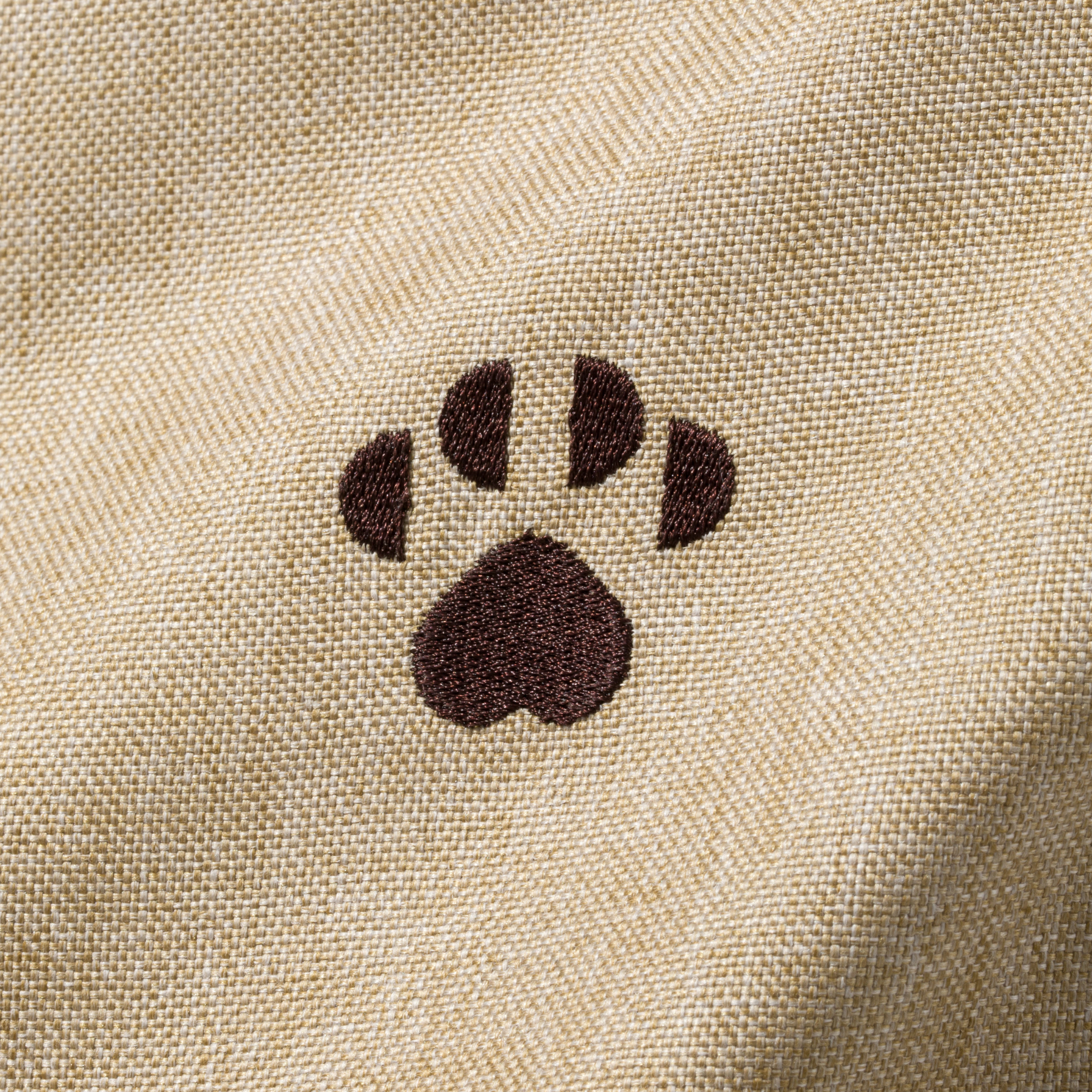 Legowisko z łuską gryki dla psa beżowe – różne rozmiary