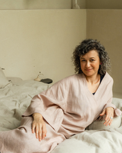 Lniana poszewka na kołdrę (naturalna)