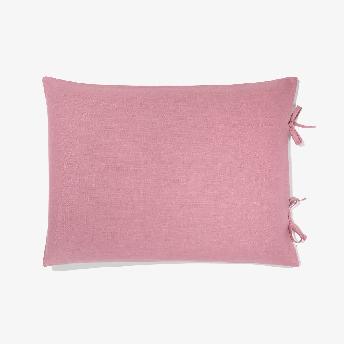 Poszewka lniana 50 x 75 cm (różowa)