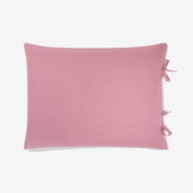 Poszewka lniana 50 x 75 cm (różowa)