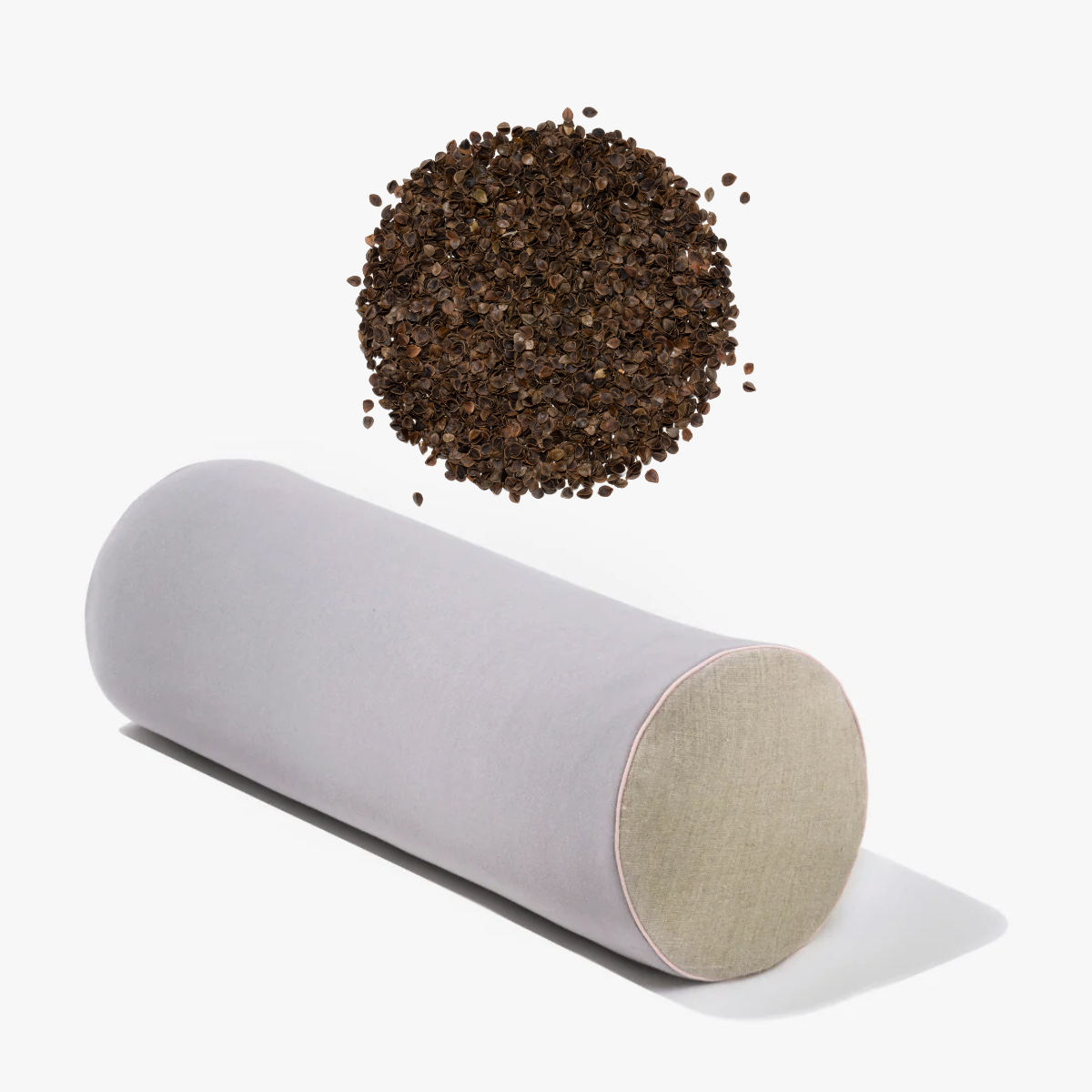 Łuska gryki – uzupełnienie dużego wałka do jogi 20 x 60 cm