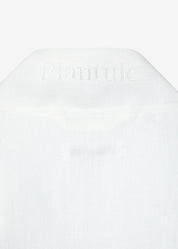 Kimono lniane Plantule krótkie (białe)