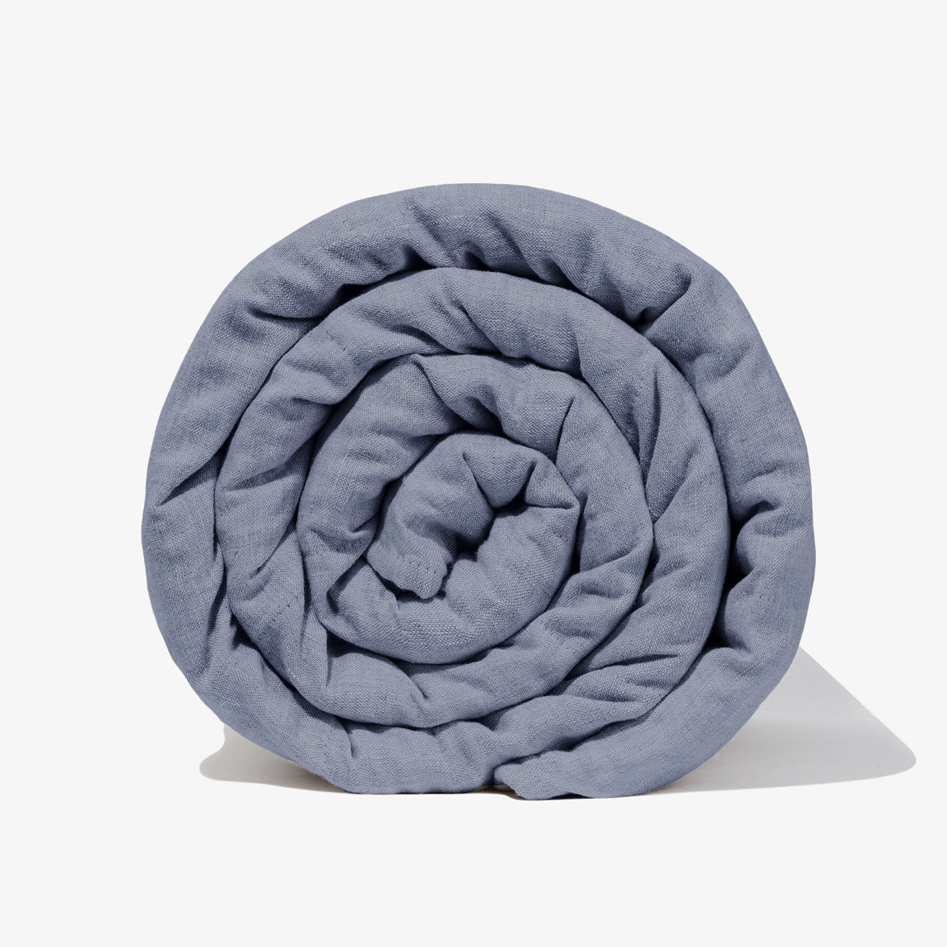 BLACK: Personalizowana lniana kołdra obciążeniowa z pestkami wiśni