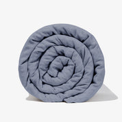 BLACK: Personalizowana lniana kołdra obciążeniowa z pestkami wiśni