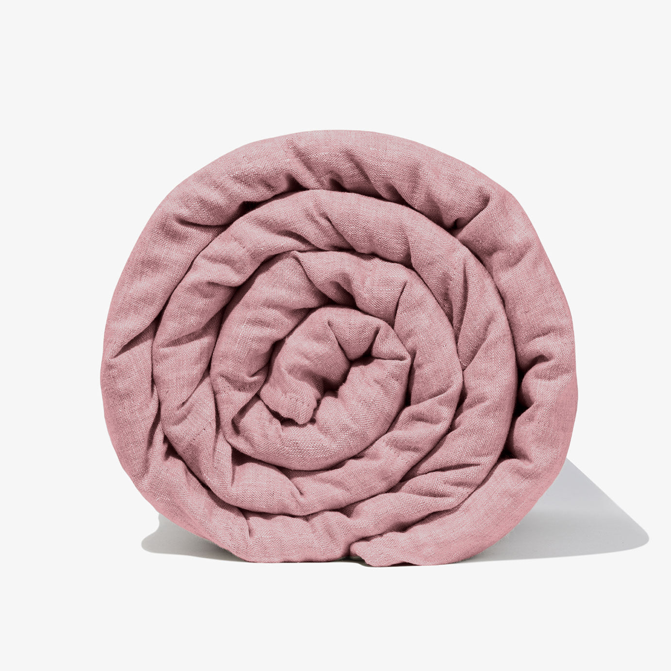 BLACK: Personalizowana lniana kołdra obciążeniowa z pestkami wiśni