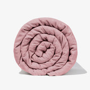 BLACK: Personalizowana lniana kołdra obciążeniowa z pestkami wiśni