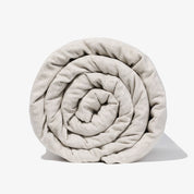 BLACK: Personalizowana lniana kołdra obciążeniowa z pestkami wiśni