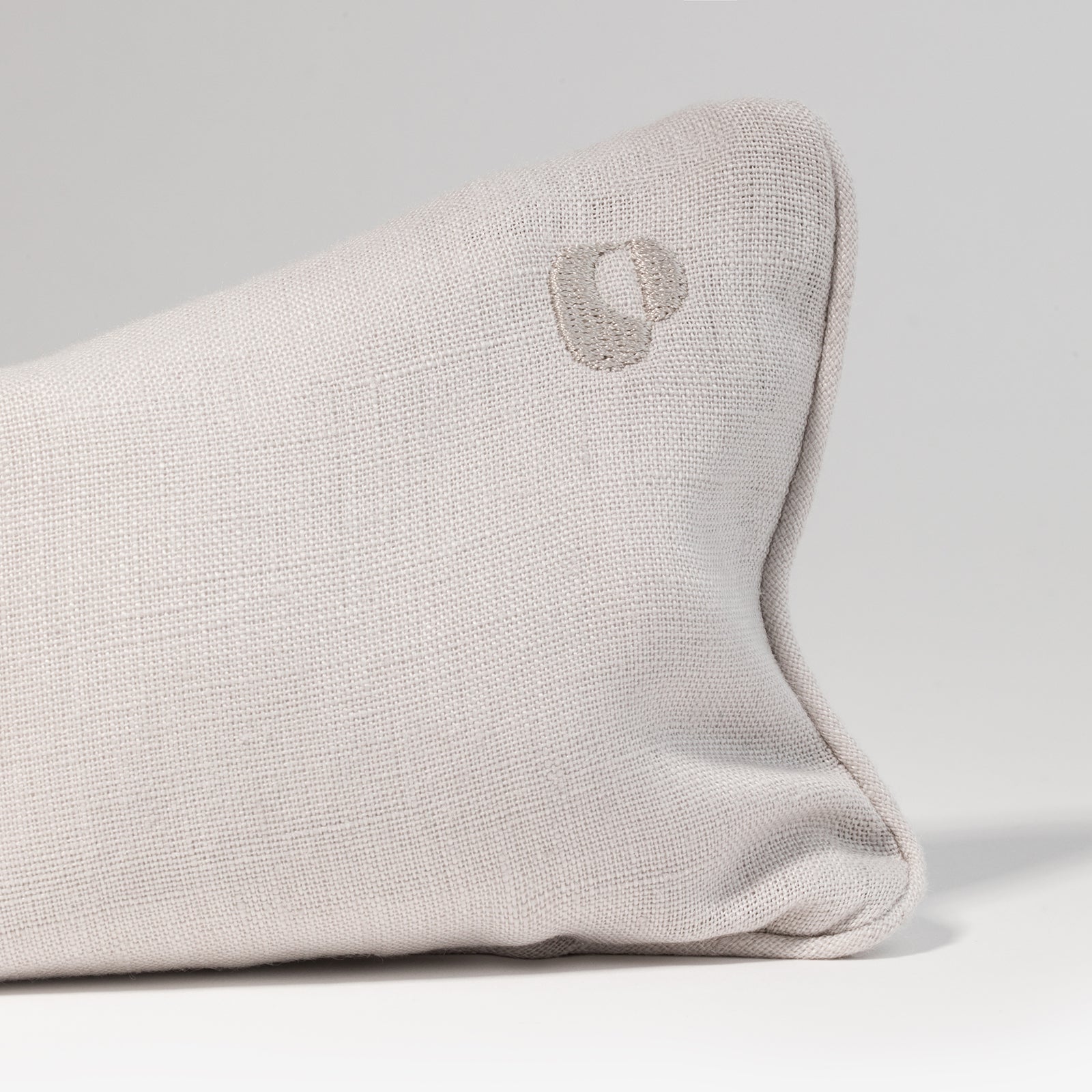 Lniana poduszka na oczy (szara)