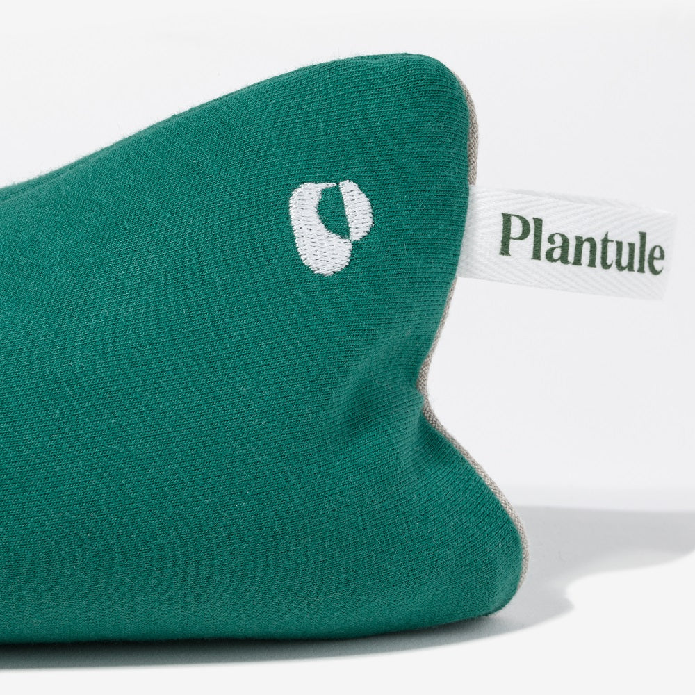 Zielona poduszka z sola na zatoki