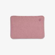 Lniany termofor z pestkami wiśni w kolorze różowym