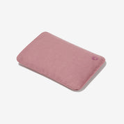 Termofor lniany z pestek wiśni, kolor różowy, doskonały do relaksu i terapii ciepłem