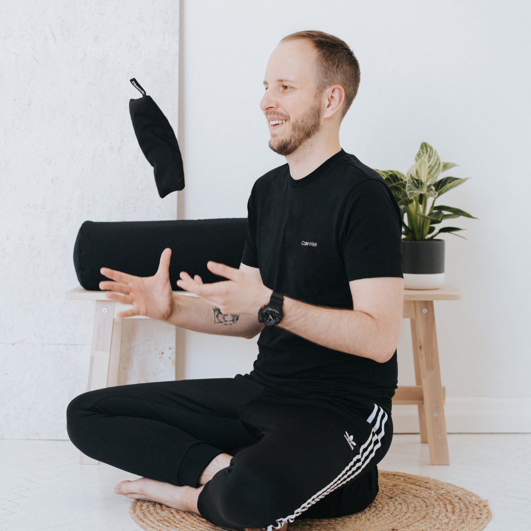 Czarny zestaw do medytacji Plantule