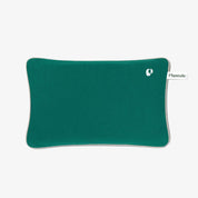 Suchy termofor z ekologiczną pestką wiśni  - butelkowa zieleń