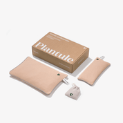 termofor suchy z pestkami wiśni do relaksu poduszka na oczy z siemieniem lnianym Plantule na prezent