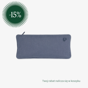 Lniana poduszka na oczy (granatowa)