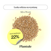 Łuska orkiszu – uzupełnienie poduszki 50 x 75 cm