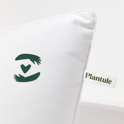 Poduszka do spania 45x60 cm edycja limitowana z tulącym zielonym haftem