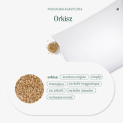 Poduszka do spania z poszewką 45x60 MD - edycja limitowana MAMA