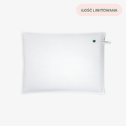 Poduszka do spania 45x60 cm edycja limitowana z zielonym serduszkiem
