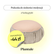 Poduszka do siedzenia i medytacji (beżowa)