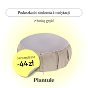 Poduszka do siedzenia i medytacji (jasnoszara)