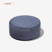 Lniane minimalistyczne siedzisko do medytacji (granatowe)