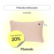 Poduszka relaksacyjna „travelka” (różowa)