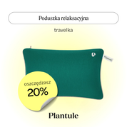 Poduszka relaksacyjna „travelka” (zielona)