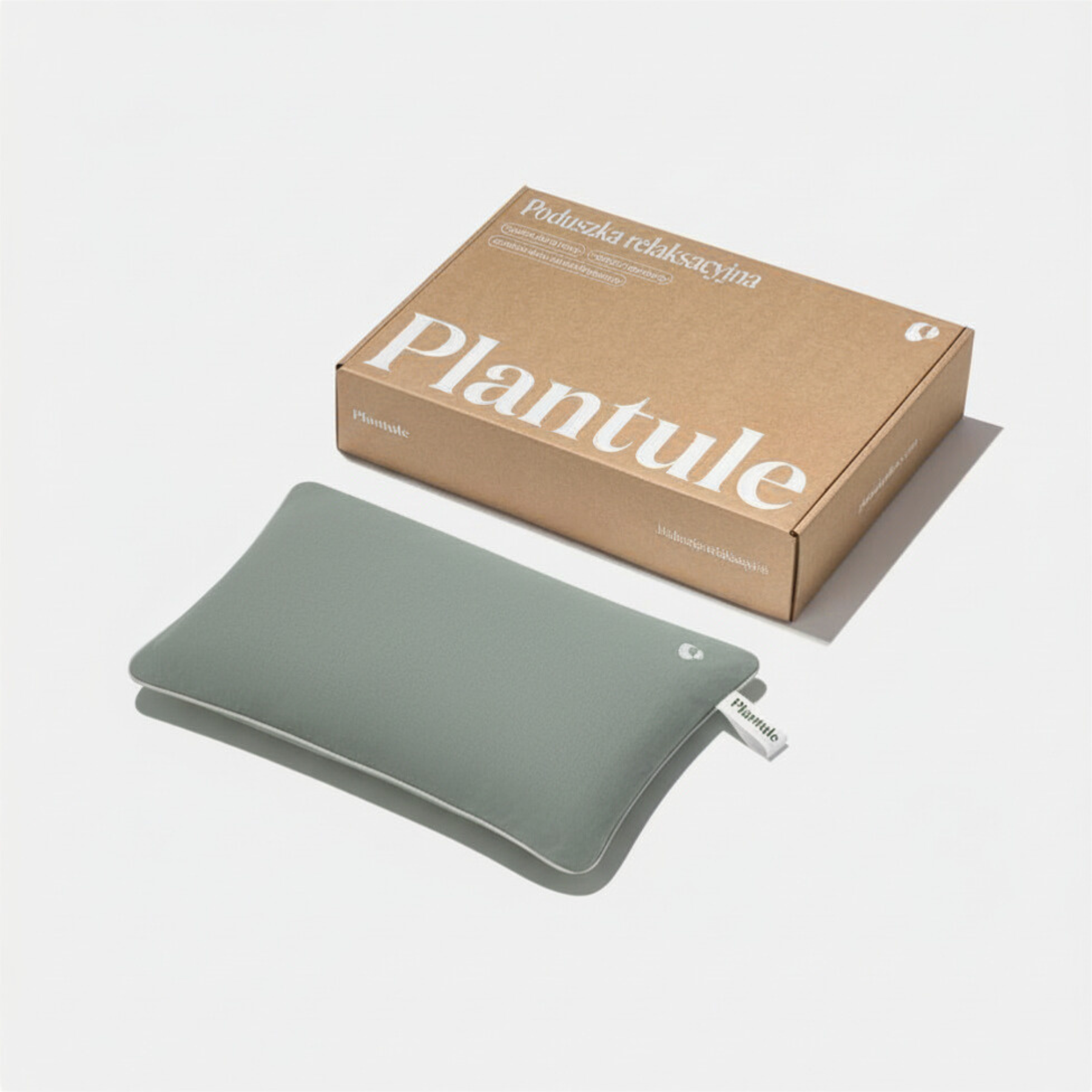 Poduszka relaksacyjna „travelka” (szałwiowy)