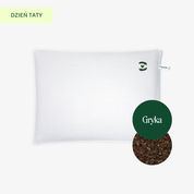 DLA TATY Poduszka z łuską gryki 45 x 60 cm MD