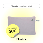 Termofor z pestkami wiśni (jasnoszary)