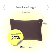 Poduszka relaksacyjna „travelka” (brązowa)