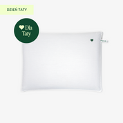 DLA TATY Poduszka do spania 45x60 cm edycja limitowana z zielonym serduszkiem