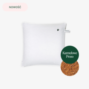 Poduszka z łuską karmelowego prosa 40 x 40 cm MD