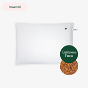 Poduszka z łuską karmelowego prosa 45 x 60 cm MD