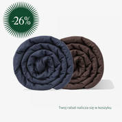 Personalizowana konopna kołdra obciążeniowa z pestkami wiśni