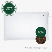 Poduszka z łuską gryki 50 x 75 cm MD