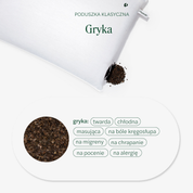 Poduszka do spania z poszewką 45x60 MD - edycja limitowana MAMA