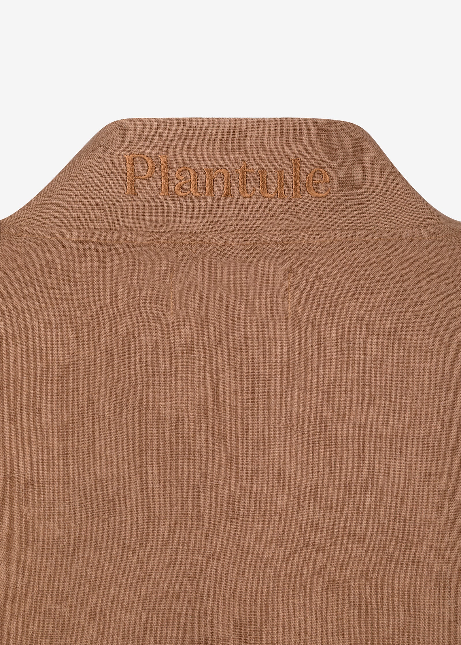 Kimono lniane Plantule długie (karmelowe)