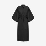 Kimono lniane Plantule długie (czarne)