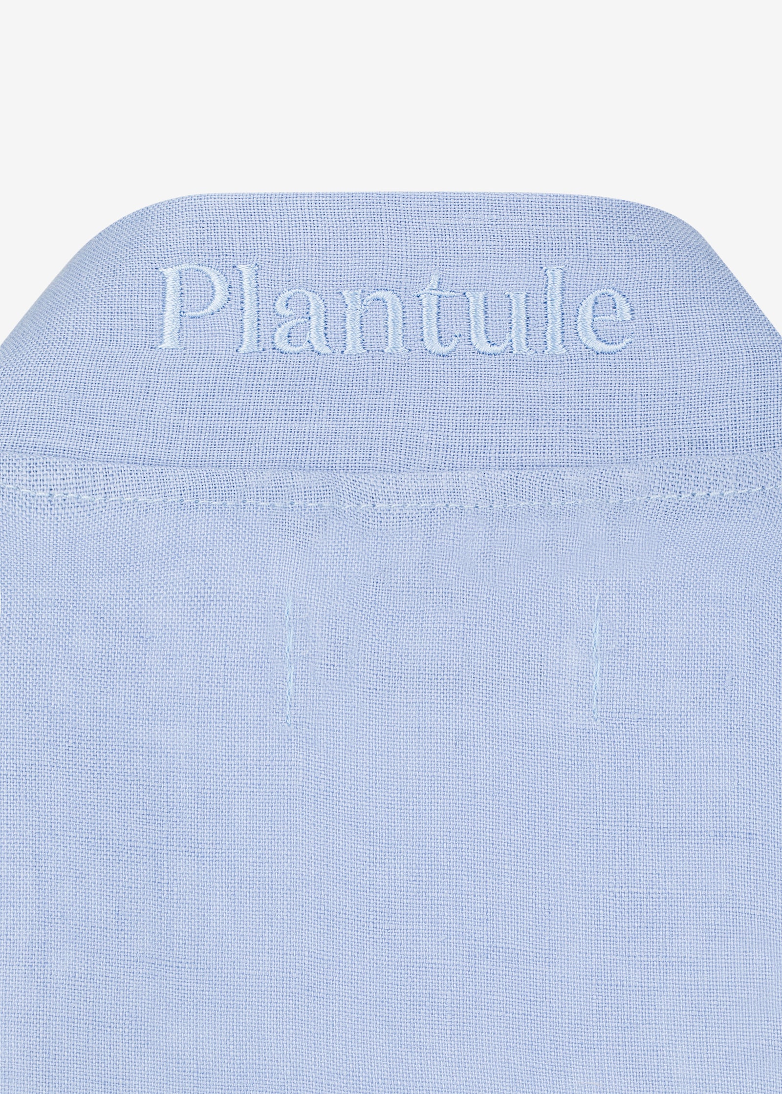 Kimono lniane Plantule długie (błękitne)