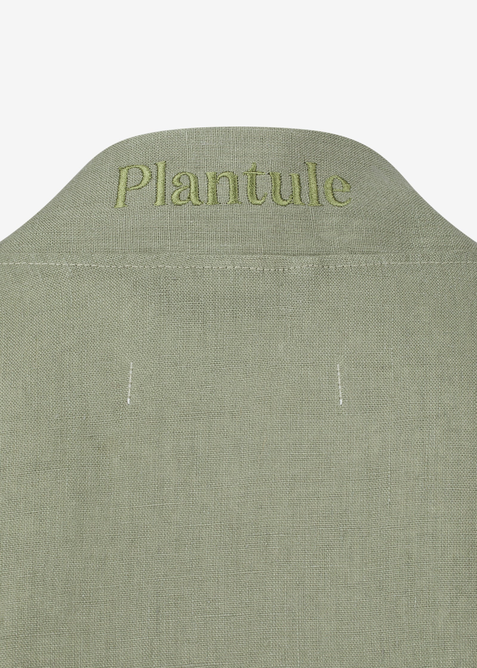 Kimono lniane Plantule krótkie (zielone)
