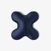 Jedwabna poszewka Plantule granatowa 40 x 40 cm